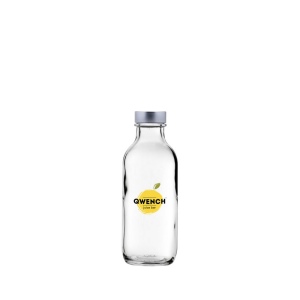 Bouteille d'eau/jus de fruit en verre – demi-pinte (350ml/12.25oz)