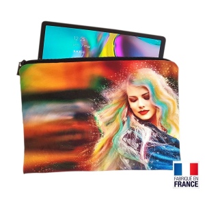Trousse plate en velours 310 × 230 × 20 mm