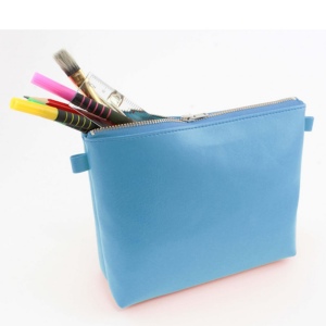 Trousse zippée 210 x 140 x 50 mm en PU, vue 3