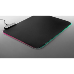 Tapis de souris gaming avec lumières LED RGB en polyester 250 × 4 × 350 mm, vue 5