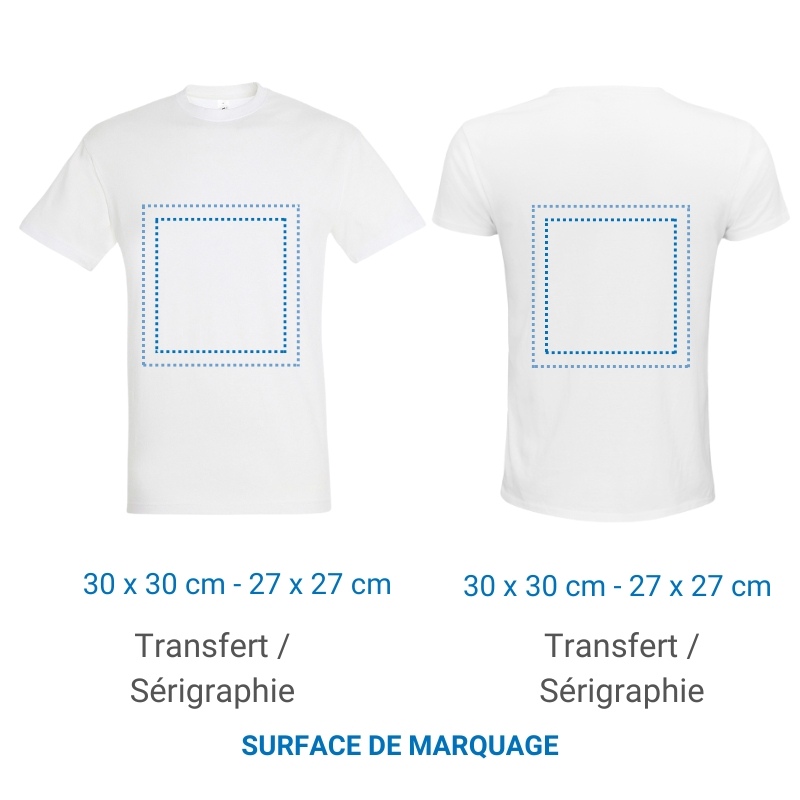 Tee-Shirt Blanc – 150gr