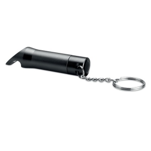 Lampe torche porte-clés en mét 70 × 70 × 15 mm, vue 2