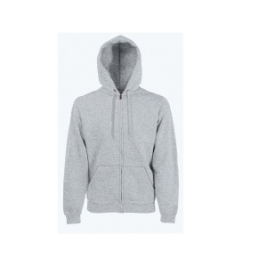 Sweat capuche grand zip 280, vue 8