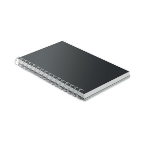 Carnet A5 à spirales en RPET, vue 3