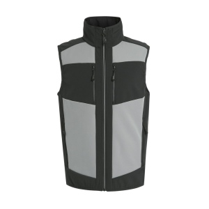 Bodywarmer bicolore en Softshell, vue 6