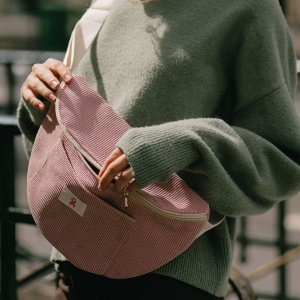 Sac banane avec poche extérieur 310 × 100 × 220 mm, vue 2