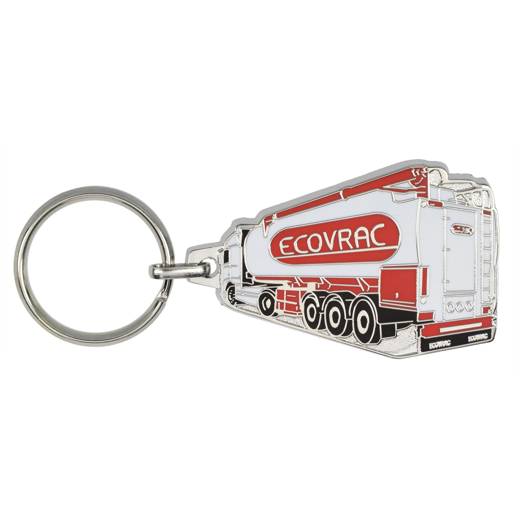 Porte-clés zamac émail premium – 30 mm