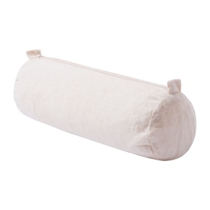 Trousse en coton beige / naturel
