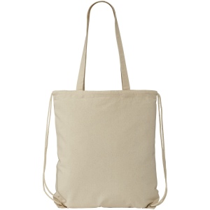 Sac à dos en coton 240 g/m² avec cordon de serrage 6L, vue 3