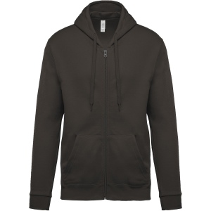 Sweat-shirt zippé capuche unisexe, vue 3