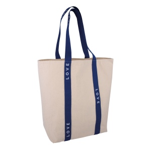 Sac soufflet fond en coton 450 × 400 × 150 mm, vue 3