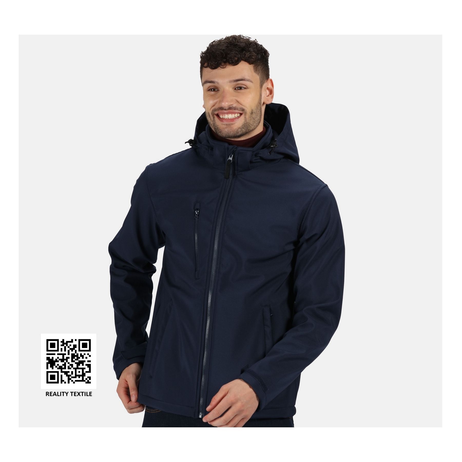 Veste Softshell homme à capuche