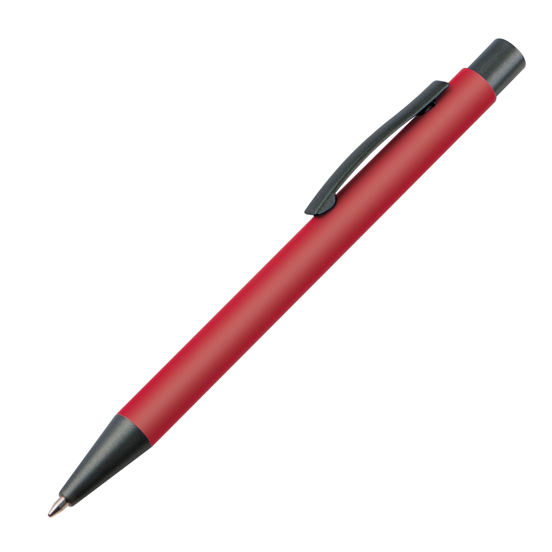 Stylo en plastique avec clip en métal