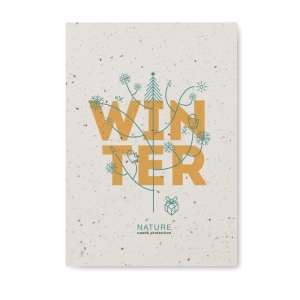 Carnet A5 couv. papier semence, vue 4