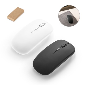 Souris sans fil avec batterie 500 mAh en ABS recyclé (100 % rABS)