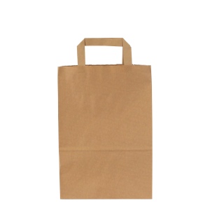 Sac papier kraft anses plates 220 × 310 × 120 mm, vue 4
