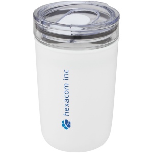 Gobelet en verre de 420 ml avec paroi extérieure en plastique, vue 7