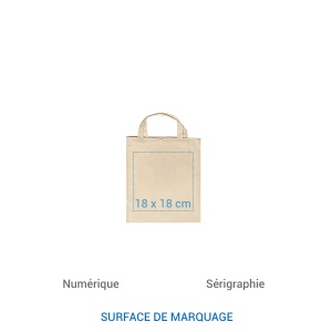 Sac coton S 155, vue 4