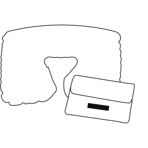 Coussin de voyage 350 × 90 × 230 mm, vue 6