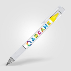 Stylo surligneur avec grip colouré 149 × 12 × 12 mm, vue 7
