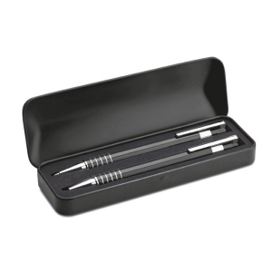 Set stylo bille étui métal 160 × 20 × 53 mm, vue 5