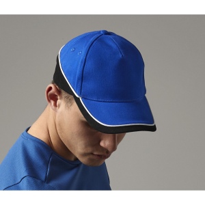 Casquette bicolore 5 pans, vue 2