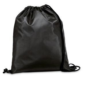 Sac à dos 210D avec cordons de serrage noirs, vue 3