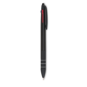 Stylo bille stylet 3 couleurs, vue 3