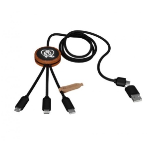 Câble rond éco 5-en-1 40W SCX Design
