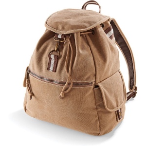 Sac à dos vintage en toile 360 × 160 × 300 mm, vue 2