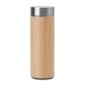 Gourde double paroi Bambou 207 × 65 mm