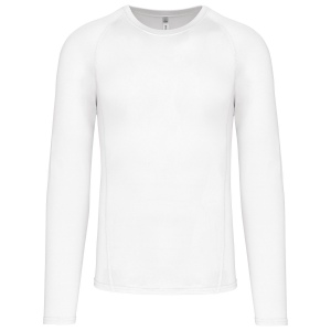 T-shirt double peau sport manches longues unisexe, vue 4