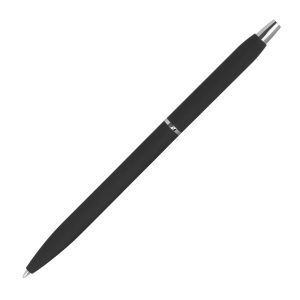 Stylo bille fin caoutchouté, vue 4