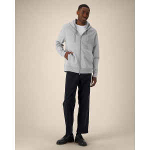 Le sweat à capuche zippé unisexe en coton-TENCEL Stanley/Stella