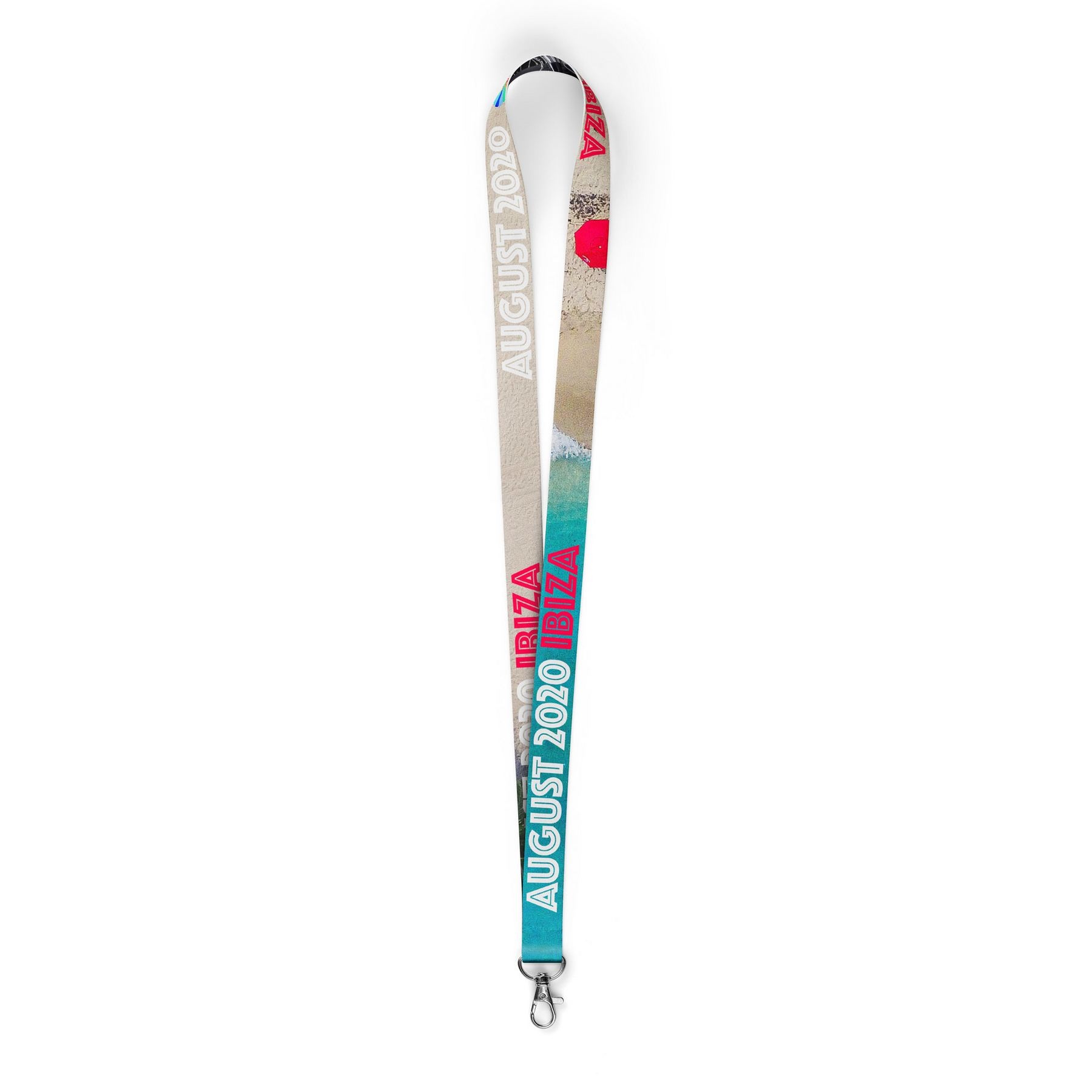 Tour de cou polyester sublimé recto/verso – 20 mm
