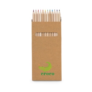 Boîte avec 12 crayons de couleur, vue 2
