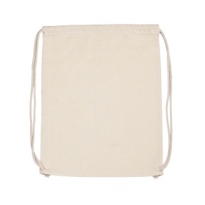 Sac à dos en coton avec cordelettes 350 × 450 mm, vue 3