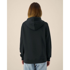 Le sweat à capuche zippé unisexe en coton-TENCEL Stanley/Stella, vue 2