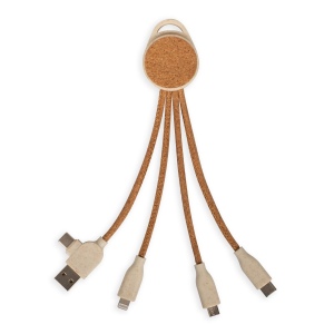 Câble de charge multi-embouts 225 × 10 × 73 mm
