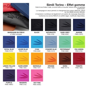 Tapis de souris en PU 249 × 200 × 5 mm, vue 6
