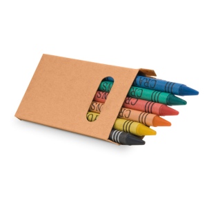 Boîte avec 6 crayons de cire, vue 4