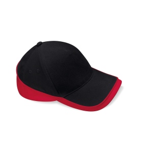 Casquette bicolore 5 pans, vue 3