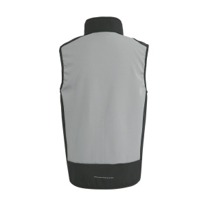 Bodywarmer bicolore en Softshell, vue 3