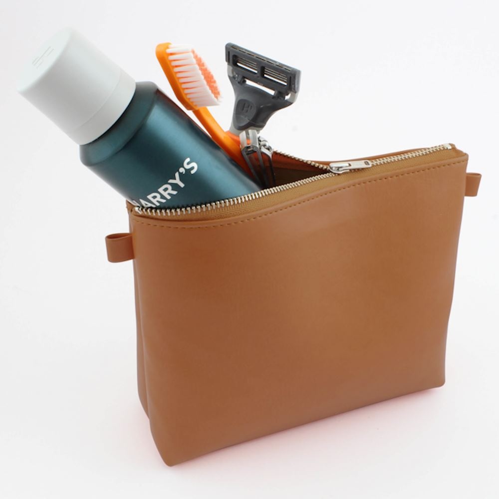 Trousse zippée 210 x 140 x 50 mm en PU
