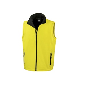 Bodywarmer Softshell imprimable homme, vue 6