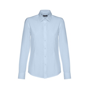 Chemise oxford à manches longues pour femmes