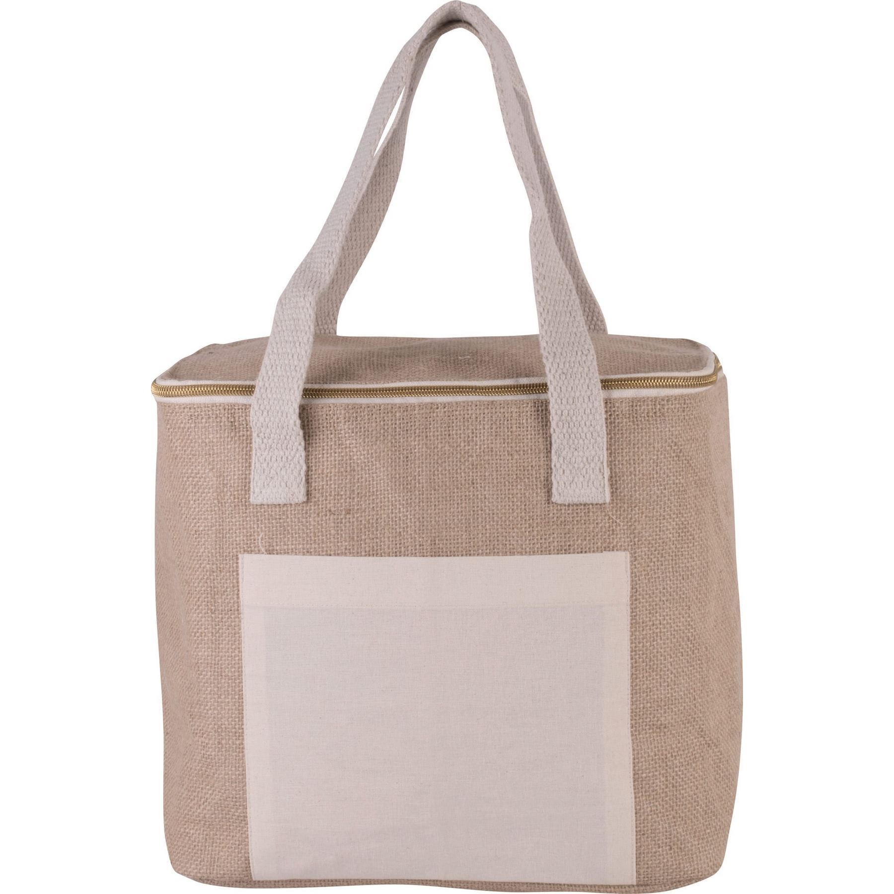 Sac isotherme en jute 280 × 250 × 170 mm