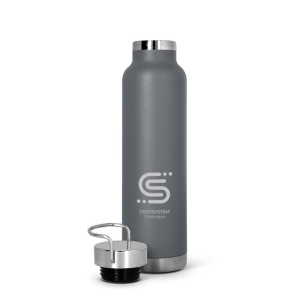 Gourde isotherme double-paroi inox 65 cl, vue 3