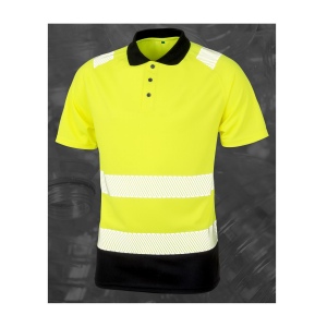 Polo haute visibilité en polyester, vue 4