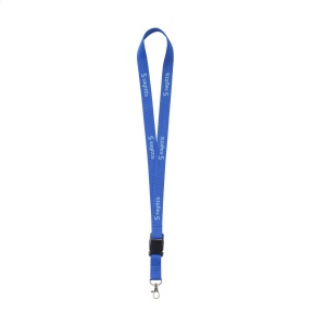 Tour de cou en polyester solide avec mousqueton en métal 53 × 2 mm, vue 7